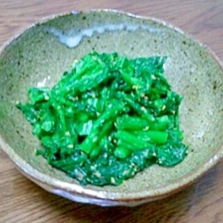 塩麹で作る　青菜のナムル風
